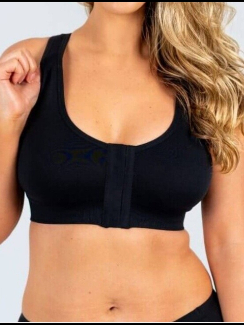 Body and & Bra Women's Black
Supportive Front Close Bra NWT 4XL Plus Wireless
